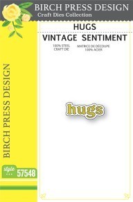Hugs Vintage Sentiment