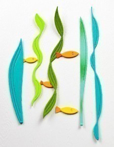 Sea Kelp and Mini Fish
