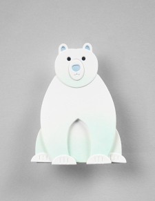 Block Print Polar Bear