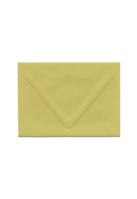 Bulk A-6 Golden Green Envelope