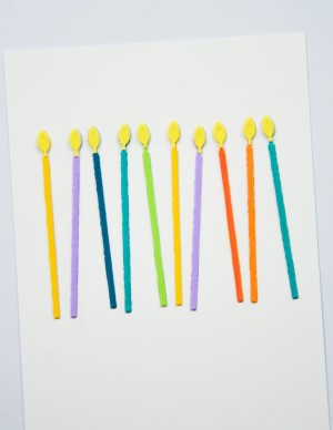 Tall Party Candles