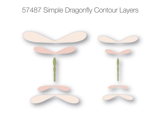 Simple Dragonfly Contour Layers