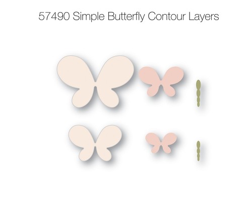 Simple Butterfly Contour Layers