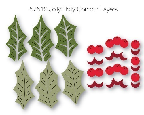 Jolly Holly Contour Layers