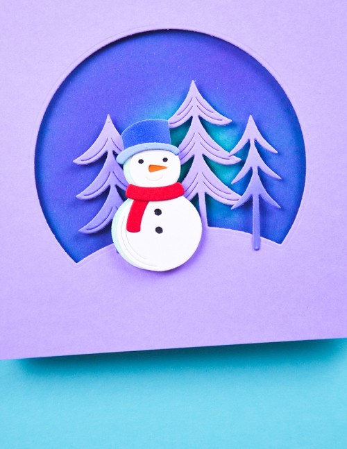 Shown with 57647 Block Print Debonair Snowman