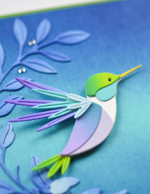 Shown with 57659 Block Print Soaring Hummingbird