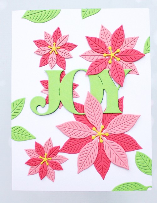 57691 Poinsettia Vase