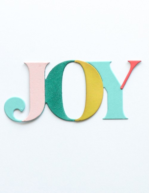 Block Print Festive Joy