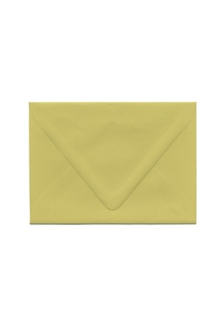 A-6 Golden Green Envelope