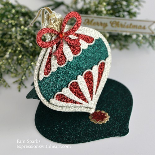 Christmas Ornament Pop Up Easel